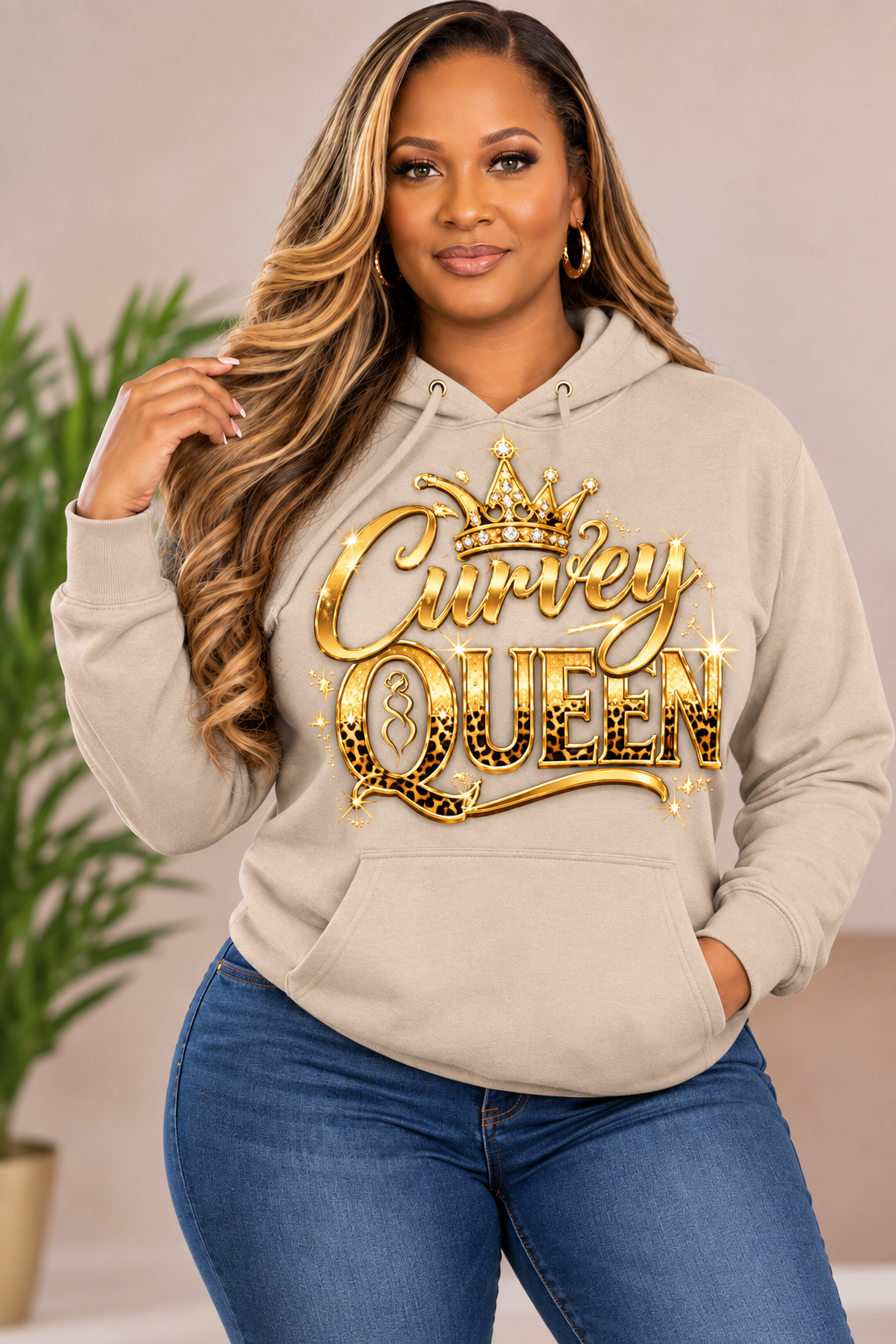 CURVEY QUEEN HOODIE